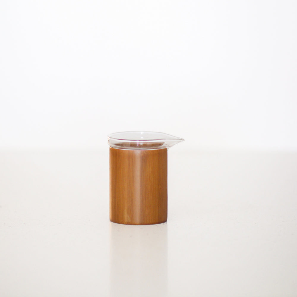 Glass Tea Pitcher with Bamboo Sleeve